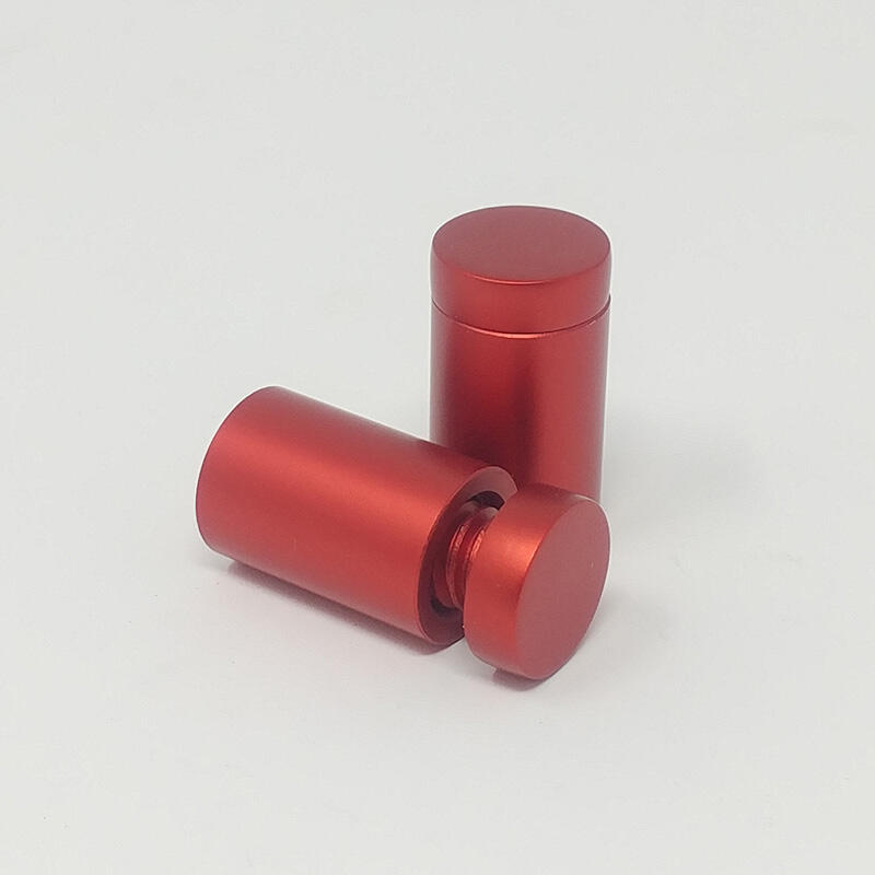  Entretoises Murales (Filetées) Rouge – ∅ 13mm (1/2″) Projection 19mm (3/4″)