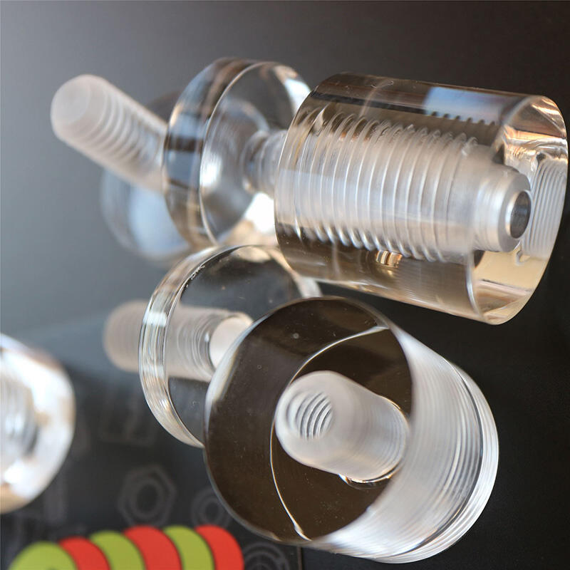 Acrylic Threaded Standoffs ∅ 25mm (1″) Projection 25mm (1″) Mustang Standoffs